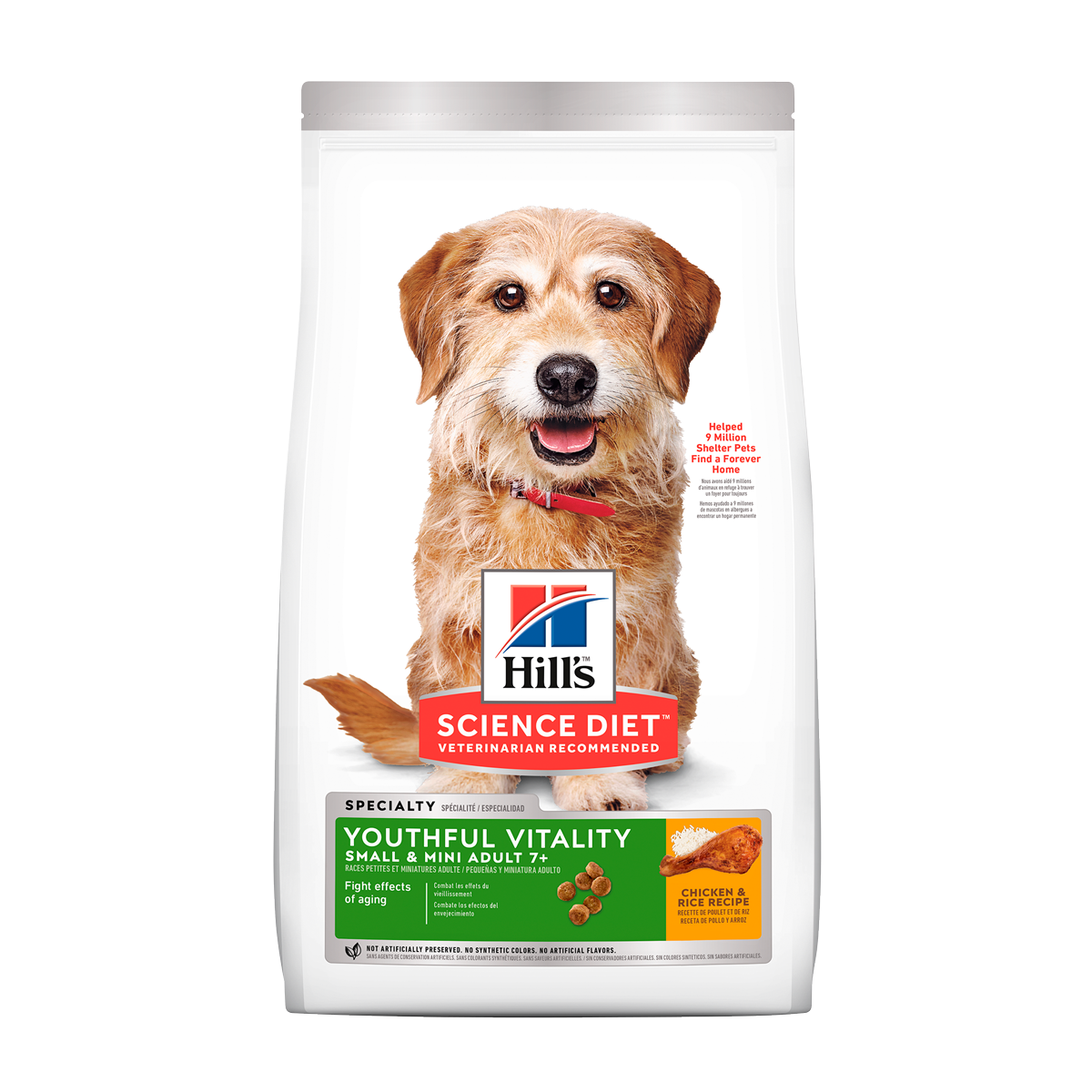 Hills Science Diet Perro Senior Vitality Small & Mini Adult + 7 Pollo Y ...