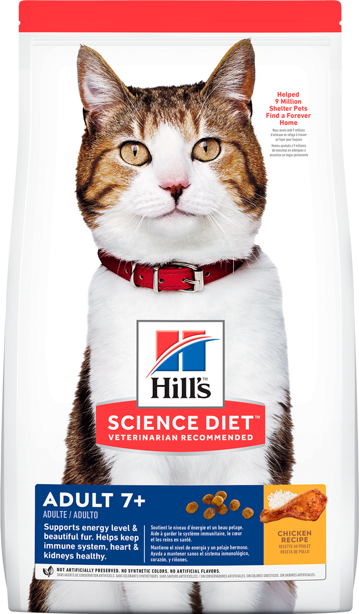 Hills Science Diet Gato Adult 7+ pollo
