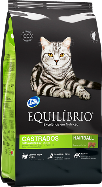 Equilibrio Gatos adultos castrados hairball