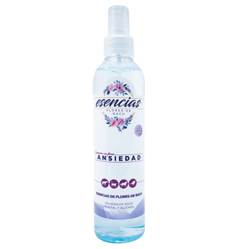 Esencias flores de bach spray ansiedad - 250 ml