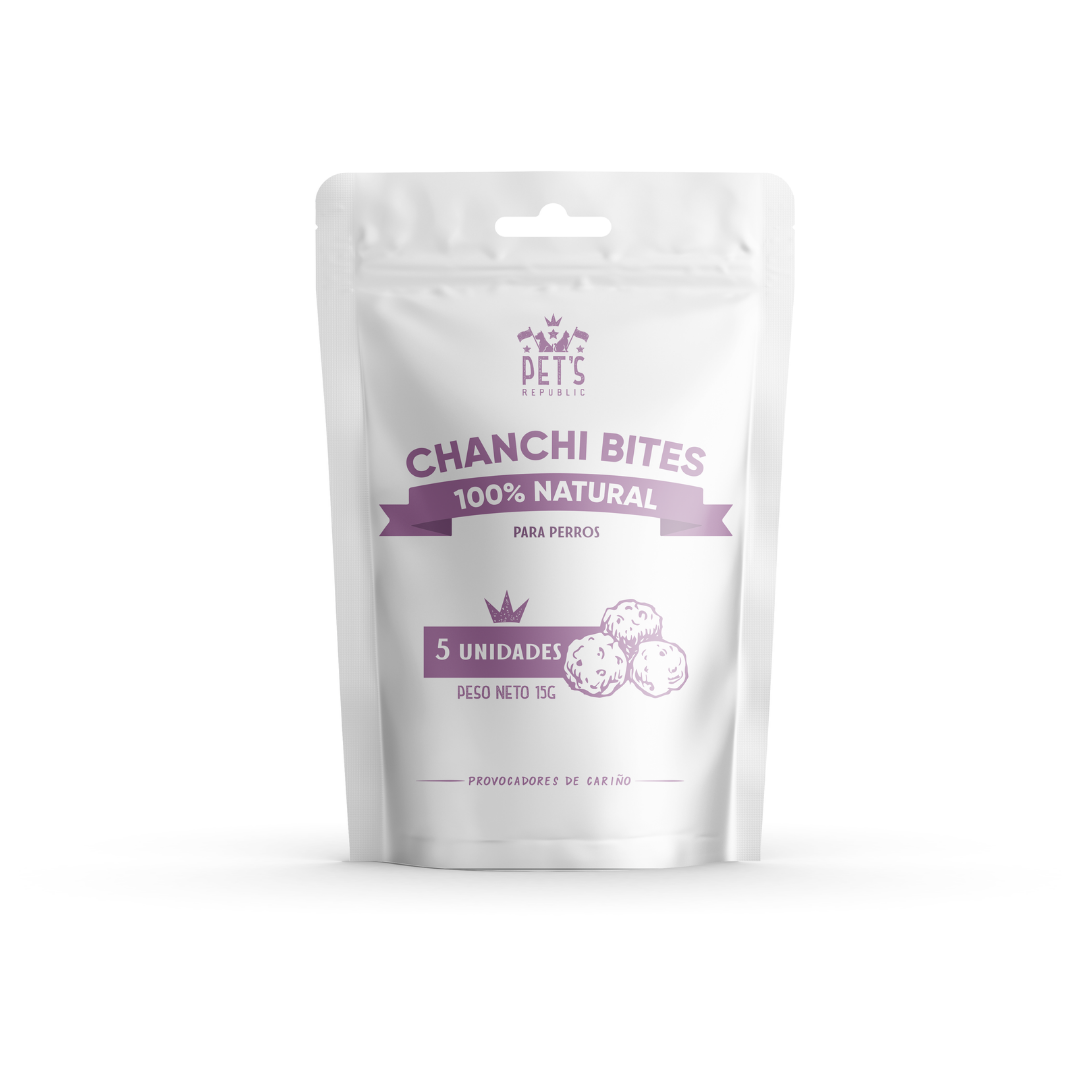 Pets republic chanchi bites 5 unidades - 15 gr