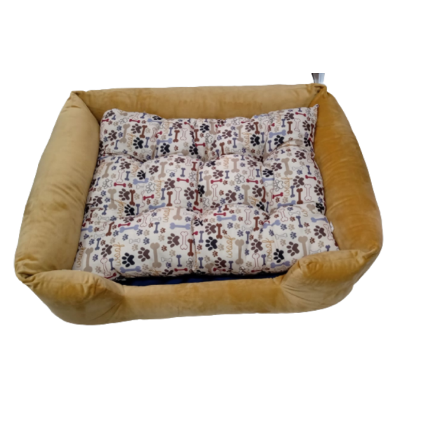 Cama para mascotas rectangular