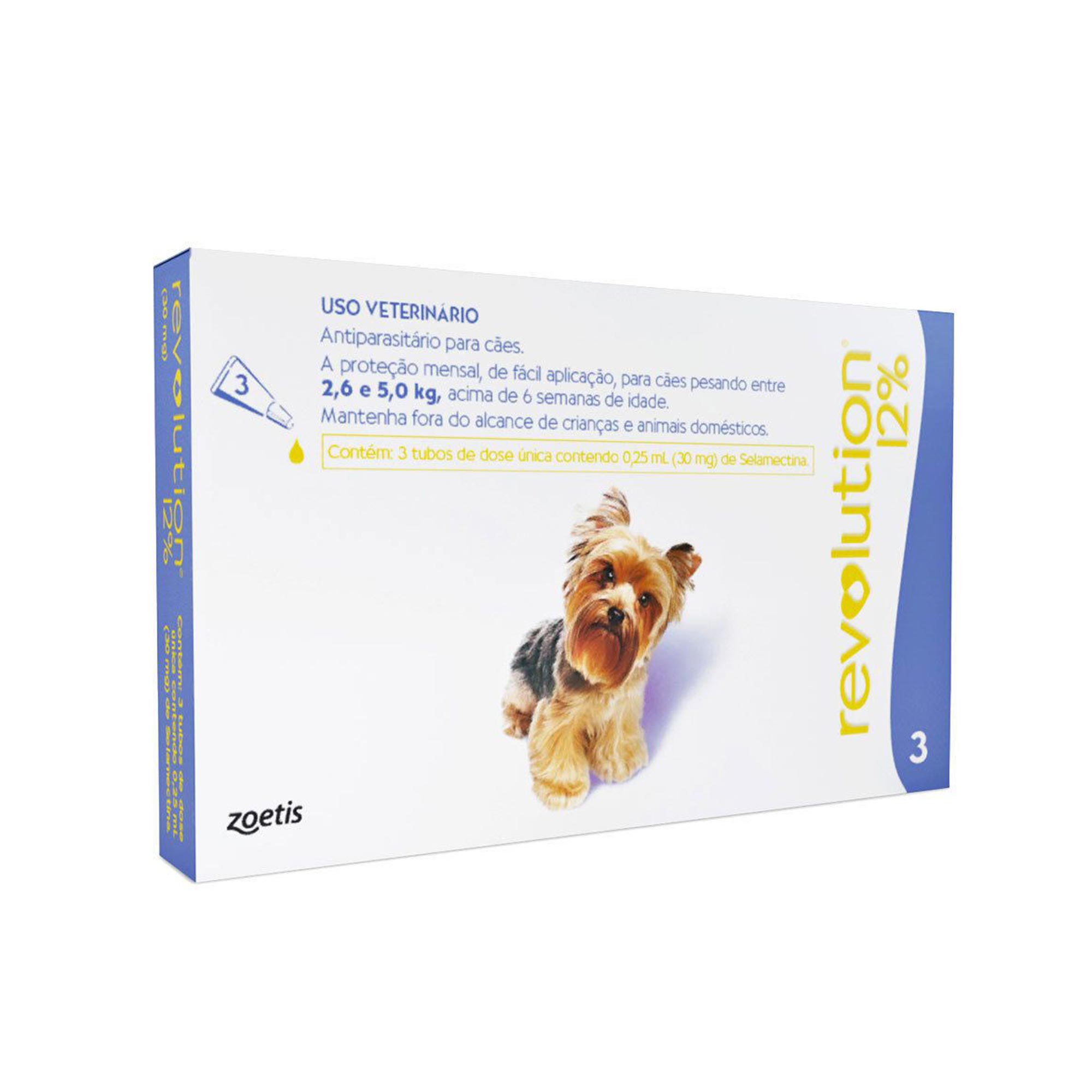 REVOLUTION PERROS 1 PIPETA -   2.6 -A 5 KG