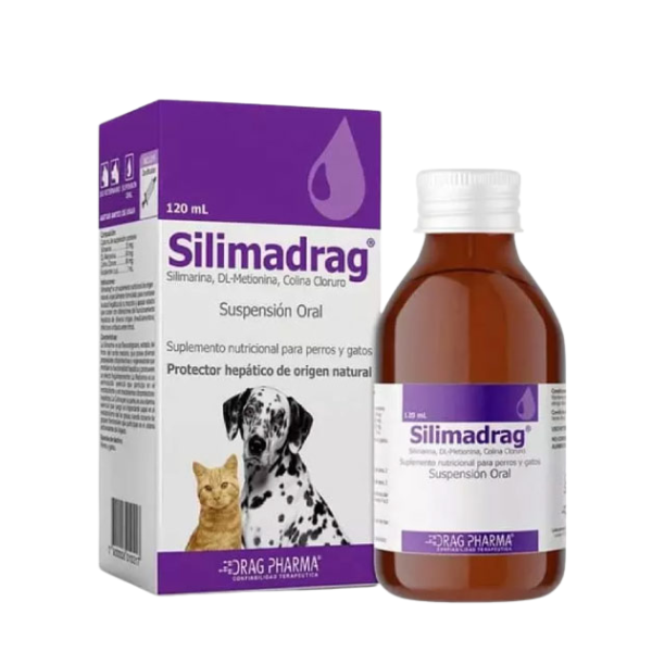 SILIMADRAG  120 ML - (Silimarina, DL-Metionina y Colina Cloruro)