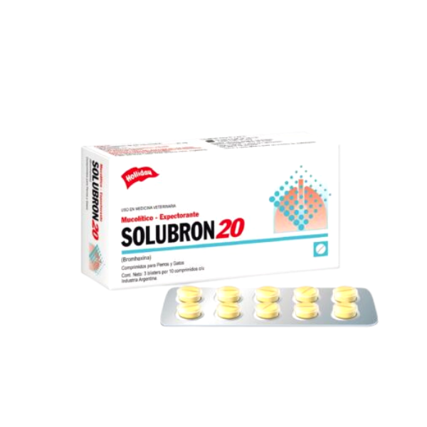 SOLUBRON - Bromhexina 20 Mg  - 1 COMPRIMIDO